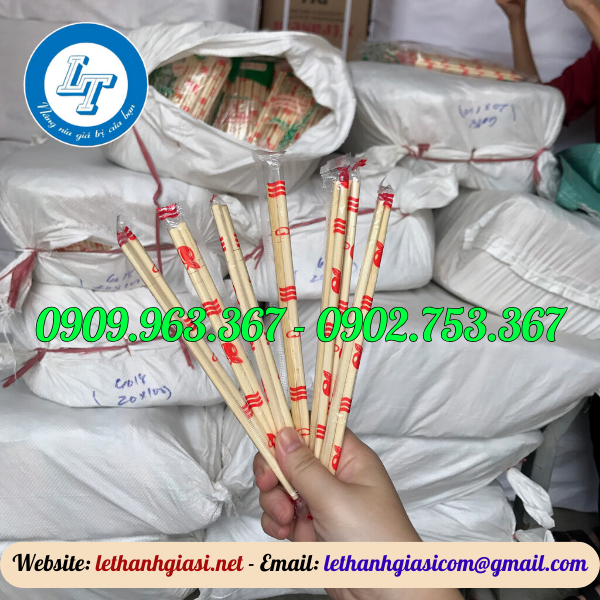 BỎ SỈ ĐŨA TRE BỌC MÀNG DÙNG 1 LẦN HÀNG SẴN KHO HCM đũa tre dùng 1 lần