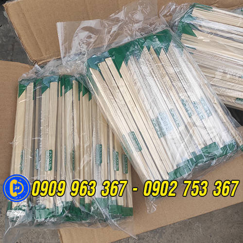 ĐŨA GỖ CAO CẤP DÙNG 1 LẦN MUA Ở ĐÂU GIÁ RẺ đũa gỗ tách nhật bọc màng opp