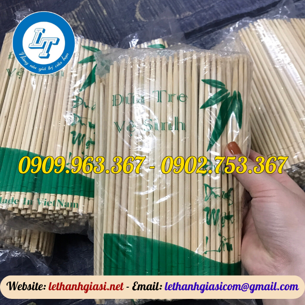 BỎ SỈ ĐŨA TRE XÁ DÙNG 1 LẦN HÀNG ĐẸP LOẠI 1 đũa tre xá