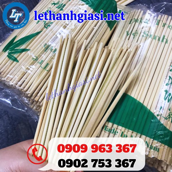 đũa tre xá bịch 1kg giá sỉ rẻ chất lượng