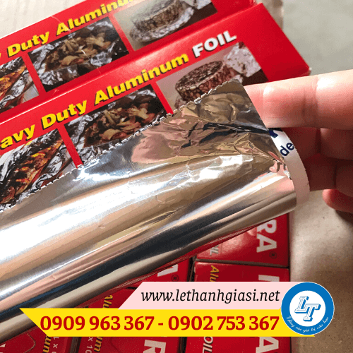 Giấy bạc nướng thịt cá giá sỉ rẻ chất lượng giấy bạc nướng