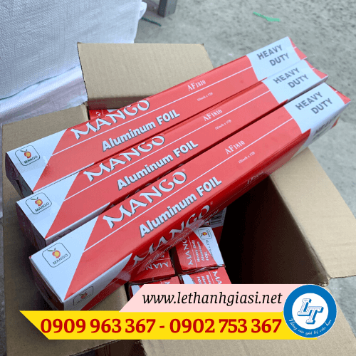 Giấy bạc nướng thịt cá giá sỉ rẻ chất lượng giấy bạc nướng mango