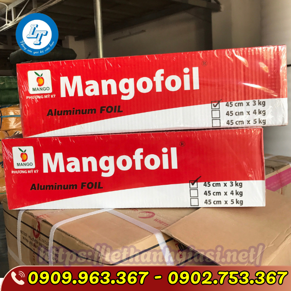 giấy bạc nướng thực phẩm 1kg; 2kg; 3kg; 4kg; 5kg giá sỉ rẻ cho đại lý giấy bạc nướng 3kg