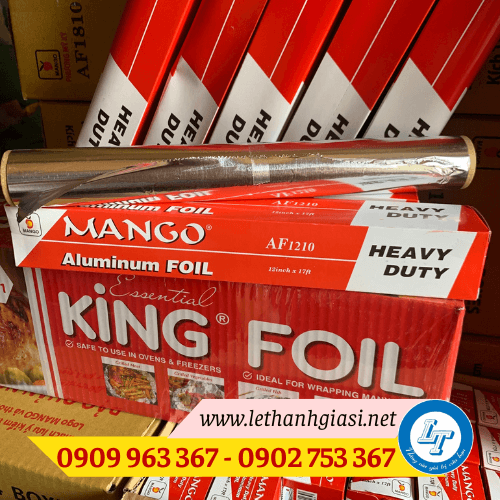 Giấy bạc nướng thịt cá giá sỉ rẻ chất lượng giấy bạc nướng mango