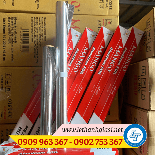 Giấy bạc nướng thịt cá giá sỉ rẻ chất lượng giấy bạc nướng