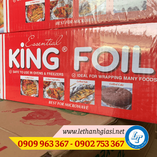 Giấy bạc nướng thịt cá giá sỉ rẻ chất lượng giấy bạc nướng 3kg