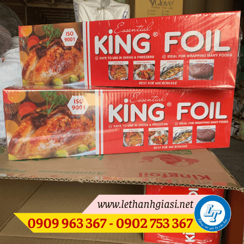 giấy bạc nướng thực phẩm 1kg; 2kg; 3kg; 4kg; 5kg giá sỉ rẻ cho đại lý giấy bạc nướng 5kg
