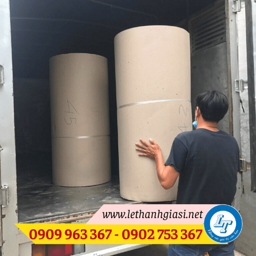 Sản xuất giấy cuộn carton 2 lớp giá rẻ chất lượng giấy cuộn carton