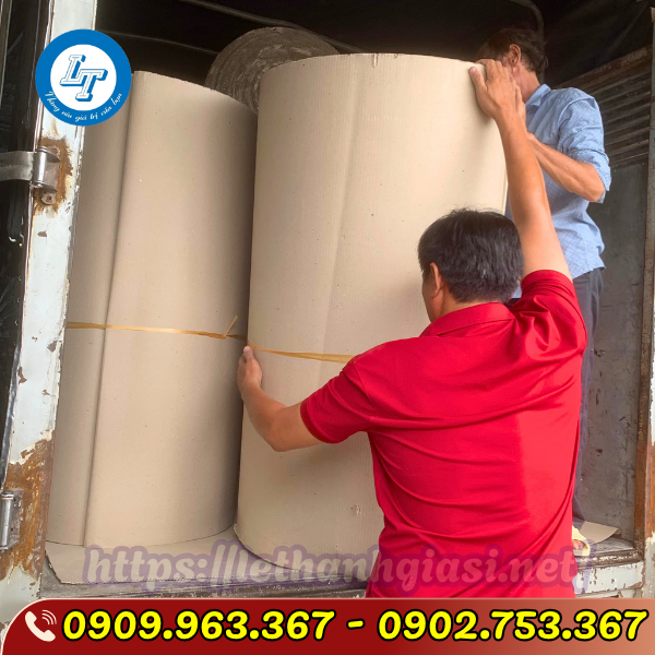 NƠI BÁN GIẤY CUỘN CARTON 1 LỚP, 2 LỚP GIÁ RẺ NHẤT GIẤY CUỘN CARTON 2 LỚP