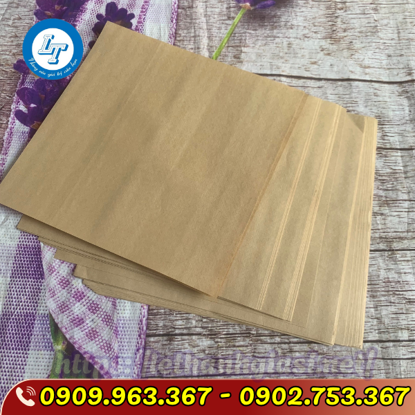GIẤY KRAFT TRÁNG PE GÓI THỰC PHẨM giấy kraft gói đồ ăn