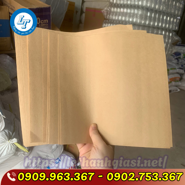 GIẤY KRAFT TRÁNG PE GÓI THỰC PHẨM giấy kraft tráng pe