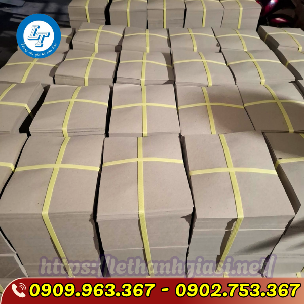 GIẤY KRAFT TRÁNG PE GÓI THỰC PHẨM giấy xi măng