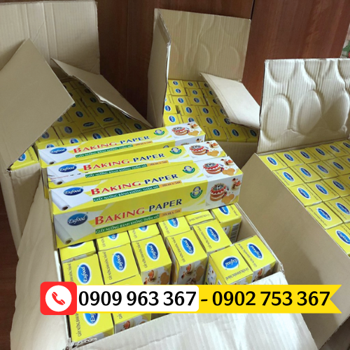 Giấy nướng bánh chống dính mua ở đâu giá rẻ? giấy nướng bánh không thấm dầu