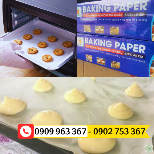 Mua giấy nến nướng bánh cuộn to giá sỉ giấy nến nướng bánh