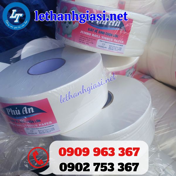 giấy vệ sinh công nghiệp cuộn 700 gram giá sỉ bao ship tphcm