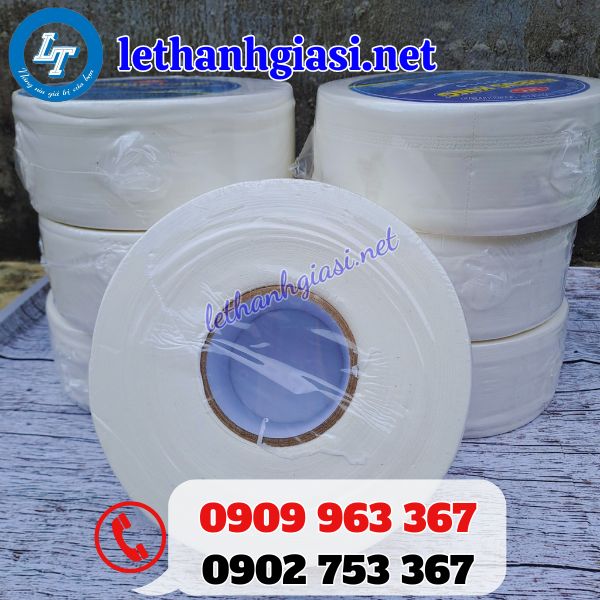 giấy vệ sinh công nghiệp cuộn lớn giá rẻ chất lượng vượt trội