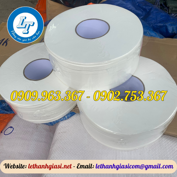 TỔNG KHO GIẤY VỆ SINH CÁC LOẠI GIÁ SỈ RẺ TẠI TPHCM giấy cuộn công nghiệp