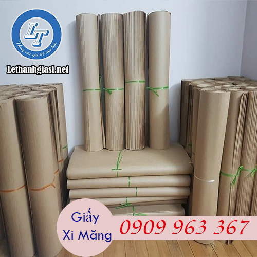 ĐỊA CHỈ BÁN GIẤY XI MĂNG GIÁ RẺ TPHCM GIẤY XI MĂNG NGUYÊN CUỘN