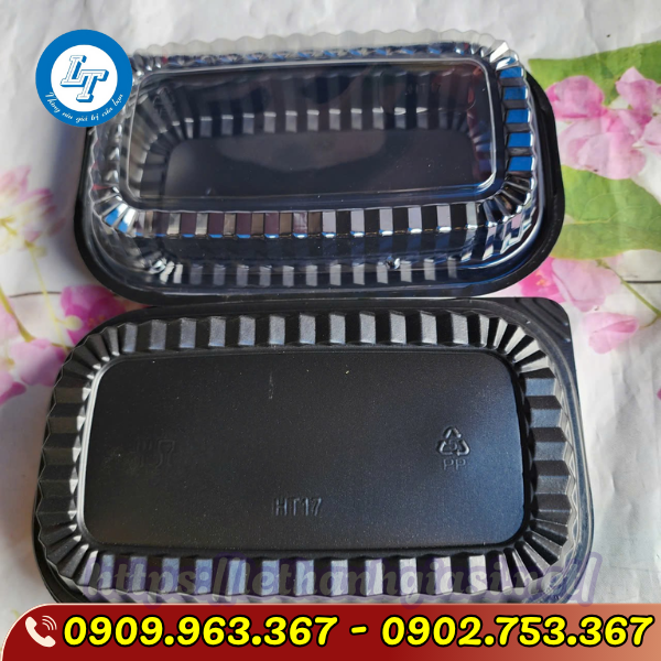 ĐỊA CHỈ BÁN HỘP NHỰA ĐẾ ĐEN ĐỦ LOẠI GIÁ SỈ RẺ hôp nhựa đế đen ht17 1 ngăn