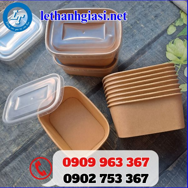 hộp giấy bento hình chữ nhật giá sỉ tôt hộp giấy bento hình chữ nhật giá sỉ tôt