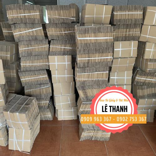 Thùng giấy đóng hàng mua ở đâu giá rẻ tại TPHCM hộp giấy carton đóng hàng