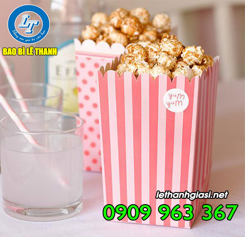 MUA LY GIẤY, HỘP GIẤY ĐỰNG BẮP RANG BƠ GIÁ RẺ TPHCM LY GIẤY, HỘP GIẤY ĐỰNG BẮP RANG BƠ