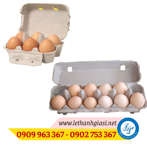 Nơi bán vỉ giấy đựng trứng gà, trứng vịt giá rẻ chất lượng hộp giấy đựng trứng