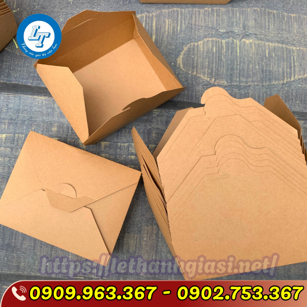 HỘP GIẤY KRAFT NẮP GÀI HỘP GIẤY KRAFT NẮP GÀI