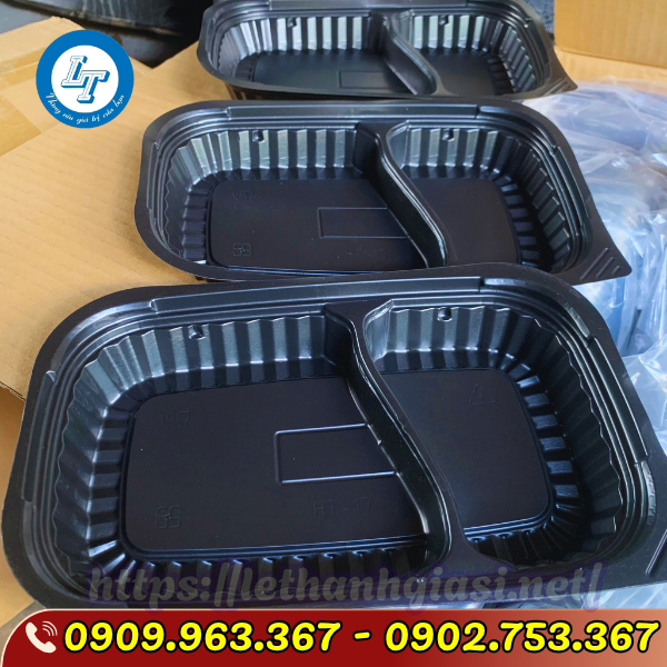 HỘP NHỰA ĐẾ ĐEN NẮP TRONG GIÁ SỈ RẺ hộp nhựa đế đen 2 ngăn