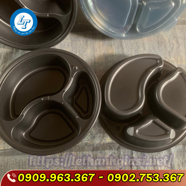 NƠI BÁN HỘP NHỰA TRÒN 3 NGĂN ĐỰNG CƠM GIÁ SỈ RẺ HỘP NHỰA TRÒN 3 NGĂN ĐỰNG CƠM