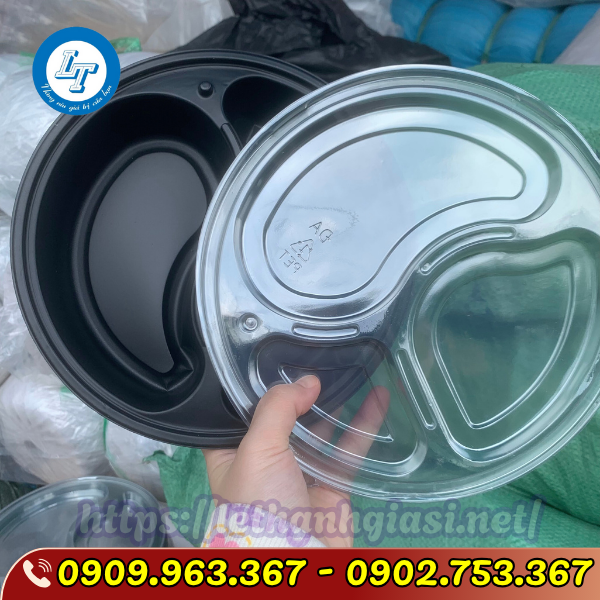 NƠI BÁN HỘP NHỰA TRÒN 3 NGĂN ĐỰNG CƠM GIÁ SỈ RẺ HỘP NHỰA TRÒN 3 NGĂN ĐỰNG CƠM