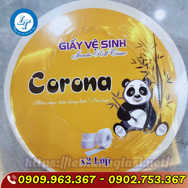 PHÂN PHỐI SỈ RẺ GIẤY RÚT CORONA CÁC LOẠI CHO ĐẠI LÝ, CỬA HÀNG khăn giấy cuộn công nghiệp corona