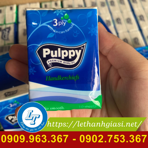 KHĂN GIẤY GÓI NHỎ Ở ĐÂU CÓ BÁN GIÁ RẺ? khăn giấy pulppy
