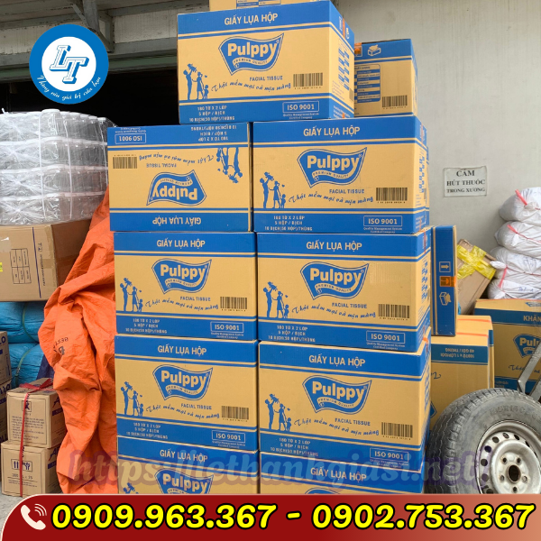 KHĂN GIẤY LỤA HỘP PULPPY KHĂN GIẤY LỤA HỘP PULPPY