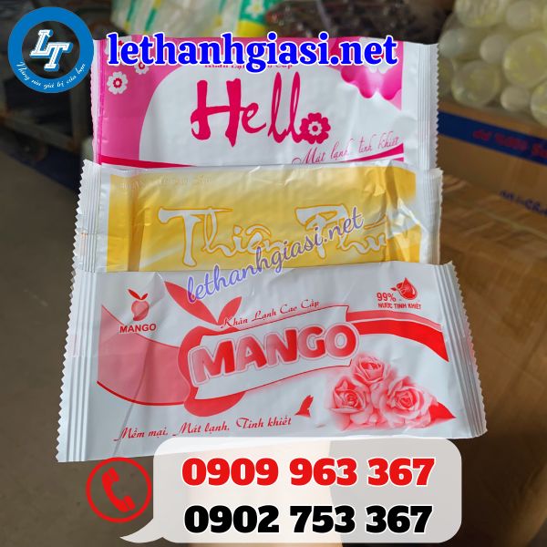 khăn lạnh dùng 1 lần chất lượng giá sỉ rẻ mua ở đâu tphcm