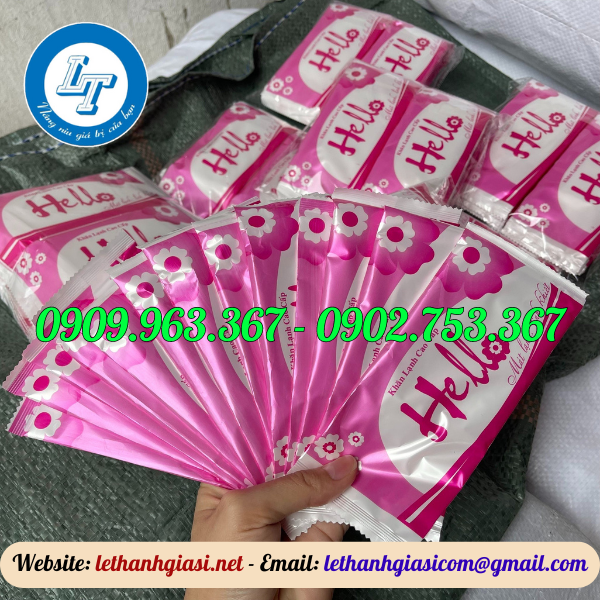KHĂN LẠNH DÙNG 1 LẦN GIÁ SỈ TẬN XƯỞNG khăn lạnh dùng 1 lần