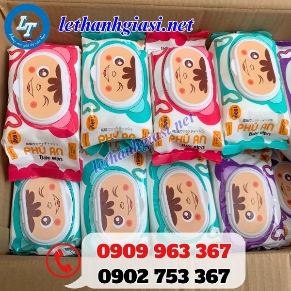 khăn ướt gấu đủ màu chất lượng giá sỉ uy tín tại lê thanh