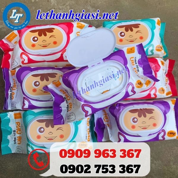 khăn ướt hình gáu mua sỉ rẻ ở đâu tphcm