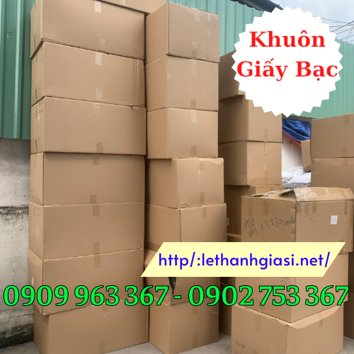 Đại lý bỏ sỉ khuôn giấy bạc giá rẻ nhiều kích thước khuôn giấy bạc giá sỉ