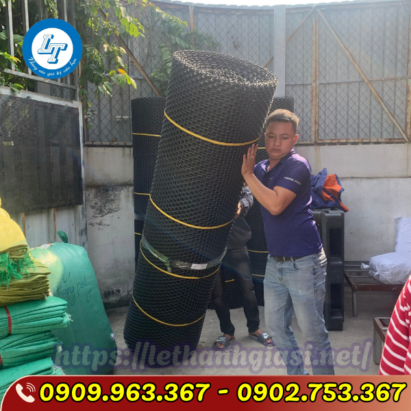 LƯỚI NHỰA ĐEN MẮT CÁO GIÁ SỈ TPHCM lưới nhựa mắt cáo màu đen