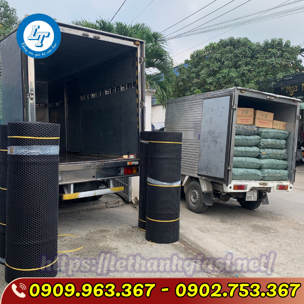 LƯỚI NHỰA ĐEN MẮT CÁO GIÁ SỈ TPHCM lưới nhựa mắt cáo màu đen