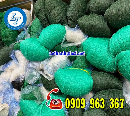 NƠI BÁN GIÁ RẺ LƯỚI CƯỚC LÀM RÀO QUÂY GÀ VỊT LOẠI TỐT lưới cước màu xanh cuộn lớn