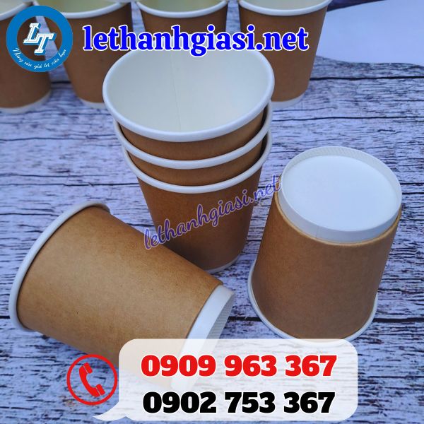 ly giấy 2 lớp giá rẻ in logo theo yêu cầu