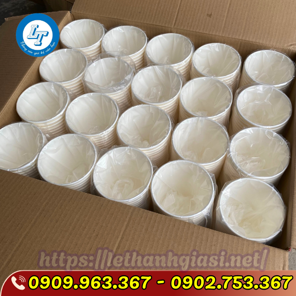 LY GIẤY 16OZ - 480ML CÓ NẮP GIÁ RẺ LY GIẤY 16OZ - 480ML CÓ NẮP GIÁ RẺ