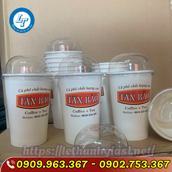 LY GIẤY 16OZ - 480ML CÓ NẮP GIÁ RẺ LY GIẤY 16OZ - 480ML CÓ NẮP GIÁ RẺ