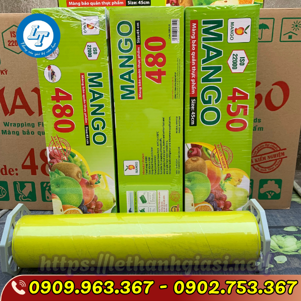TÌM MUA MÀNG BỌC THỰC PHẨM CUỘN LỚN GIÁ SỈ RẺ màng bọc thực phẩm mago 680