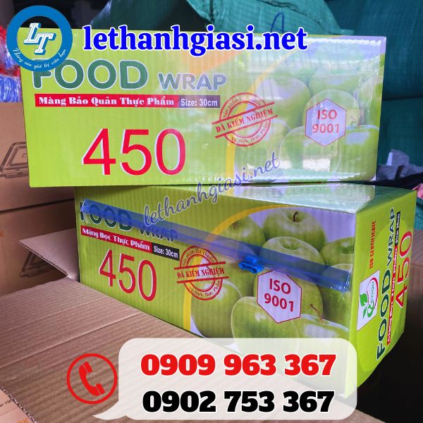 màng bọc thực phẩm 450 giá rẻ chính hãng tại tphcm