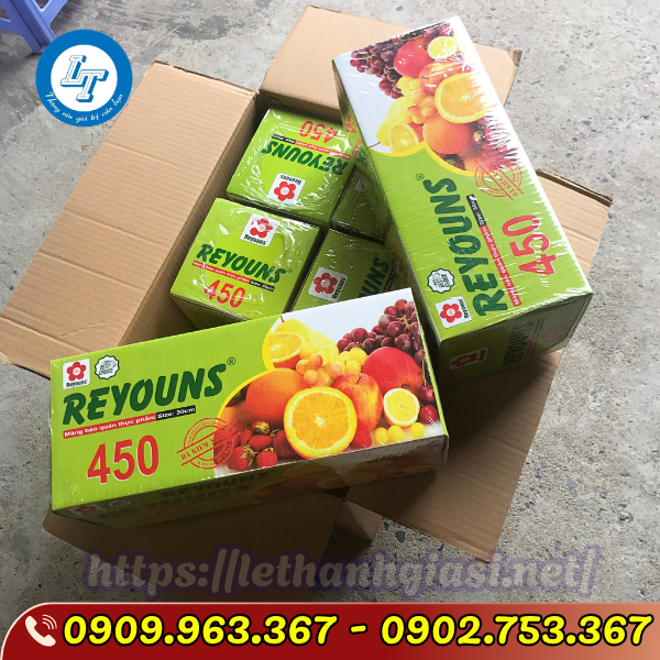 MÀNG BỌC THỰC PHẨM 450 GIÁ SỈ THÙNG 6 HỘP MÀNG BỌC THỰC PHẨM 450 GIÁ SỈ THÙNG 6 HỘP