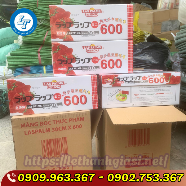 MÀNG BỌC THỰC PHẨM LAS PALMS MÀNG BỌC THỰC PHẨM LAS PALMS