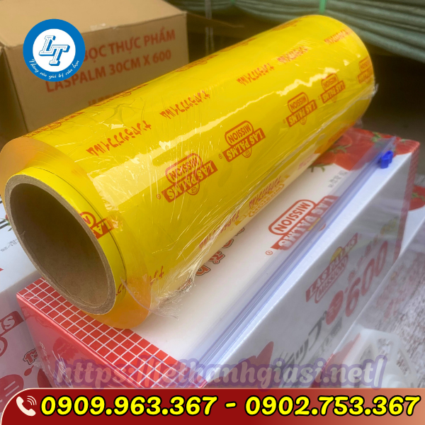 PHÂN PHỐI MÀNG BỌC THỰC PHẨM LAS PALMS giá rẻ Màng bọc thực phẩm Las Palms 600